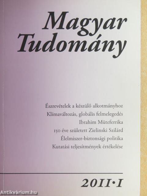 Magyar Tudomány 2011/1.