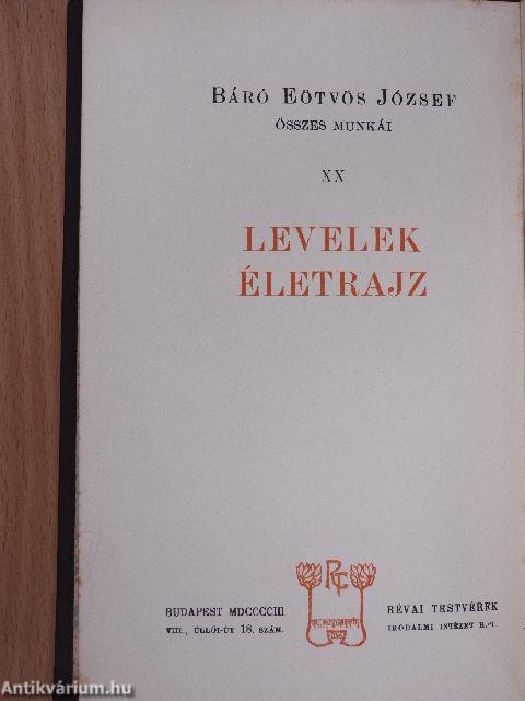 Levelek/Életrajz