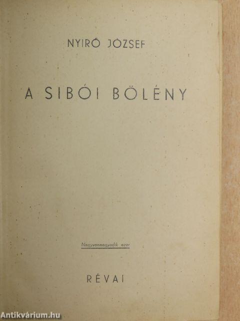 A sibói bölény I-II.