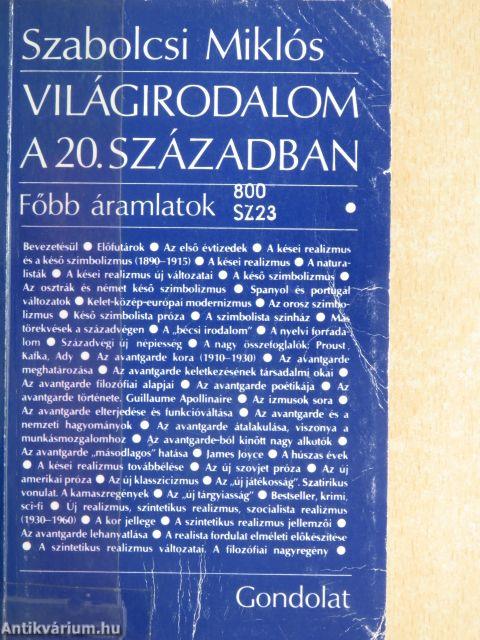 Világirodalom a 20. században