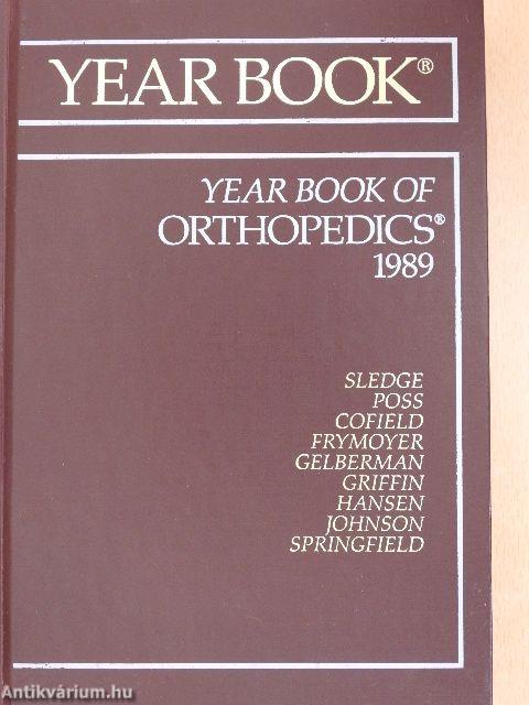 The Year Book of Orthopedics 1989