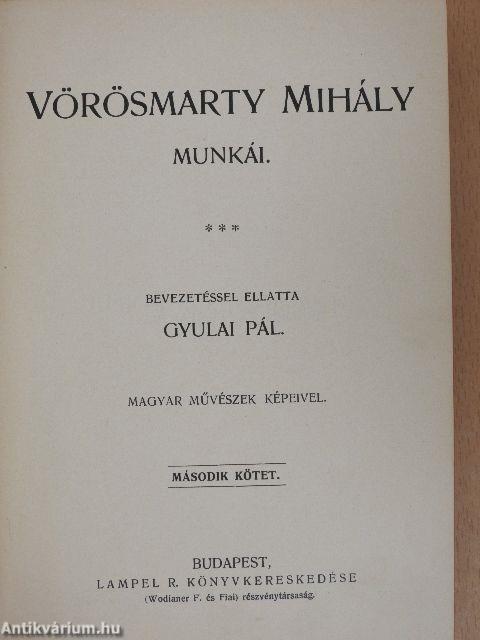 Vörösmarty Mihály munkái II.