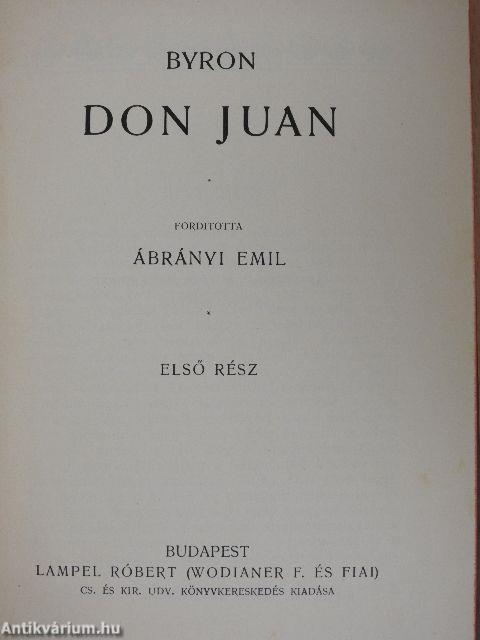 Don Juan I-II.