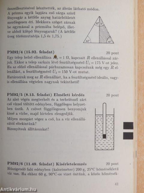 Szakközépiskolai fizikaérettségi