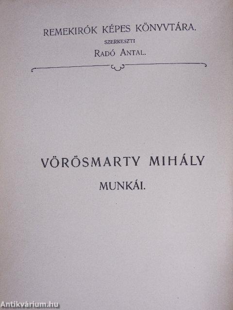 Vörösmarty Mihály munkái II.