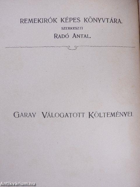 Garay János válogatott költeményei