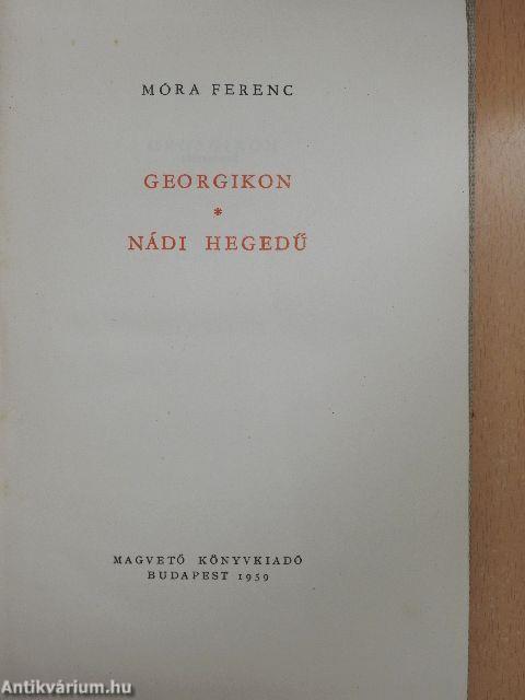 Georgikon/Nádi hegedű