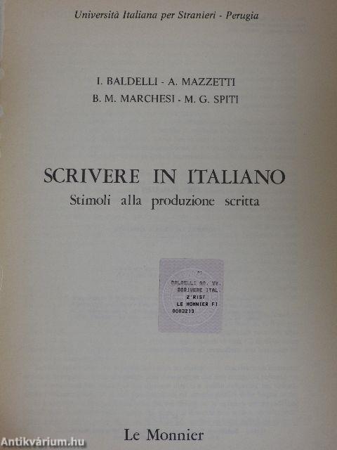 Scrivere in Italiano