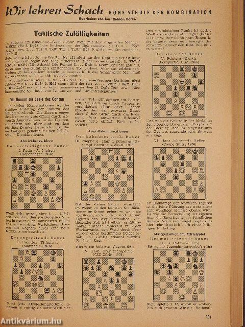 Schach 1956-1959. (vegyes számok)(38 db)