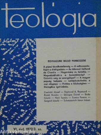 Teológia 1972/3.