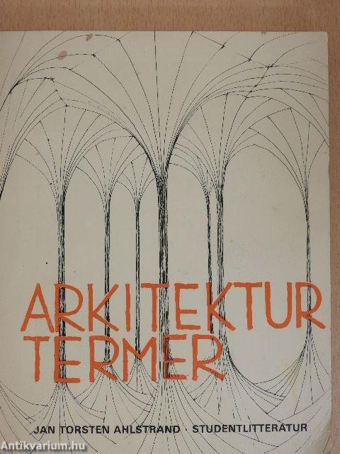 Arkitekturtermer