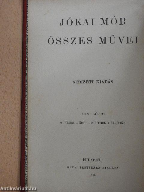 Milyenek a nők?/Milyenek a férfiak?