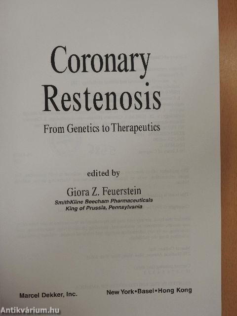 Coronary Restenosis