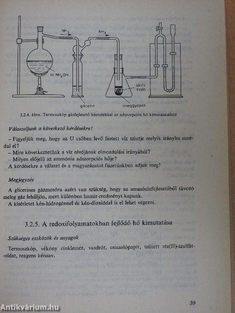 Kémiai kísérletgyűjtemény III.