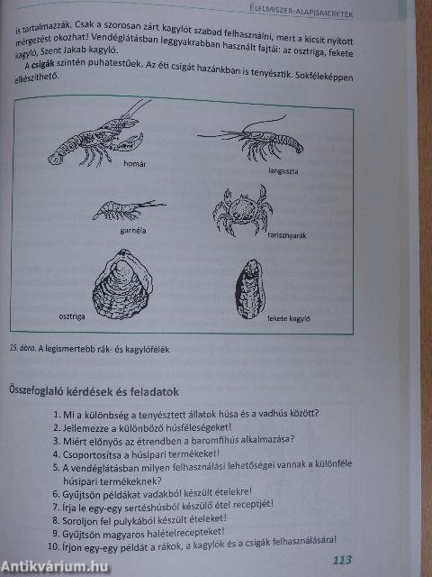 Élelmiszer-alapismeretek - CD-vel