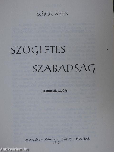 Szögletes szabadság