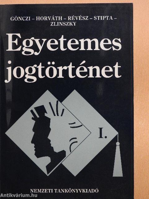 Egyetemes jogtörténet I.