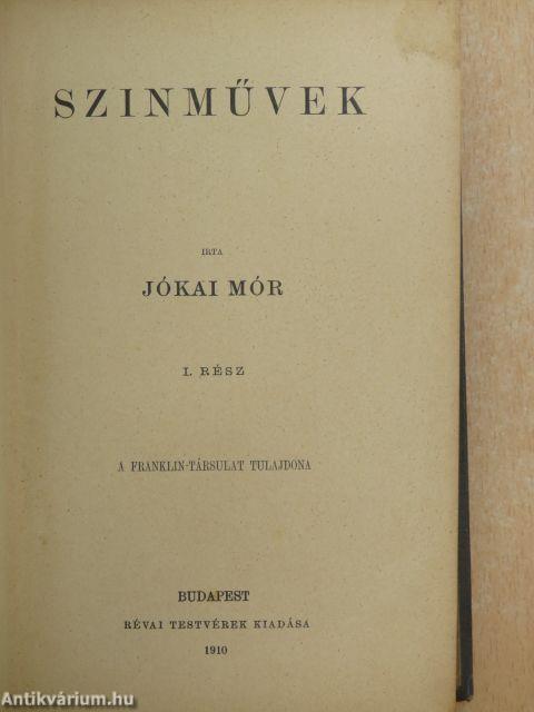 Szinművek I.