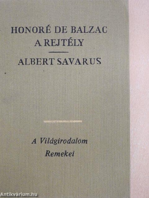 A rejtély/Albert Savarus