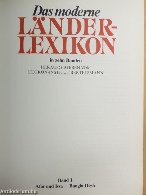 Das moderne Länder-Lexikon 1-10.