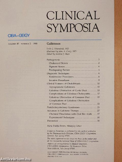 Clinical Symposia 2/1988