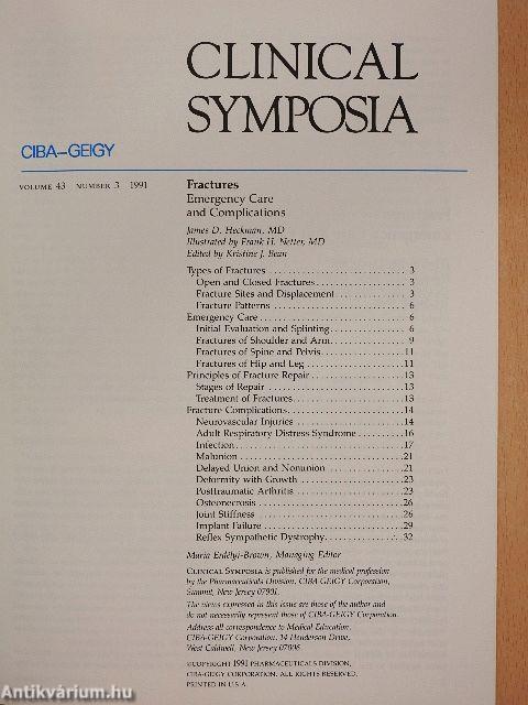 Clinical Symposia 3/1991