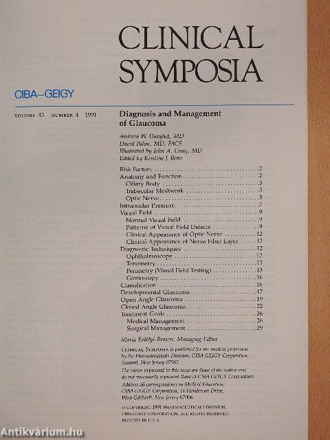 Clinical Symposia 4/1991