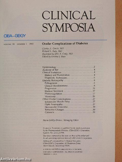 Clinical Symposia 1/1992