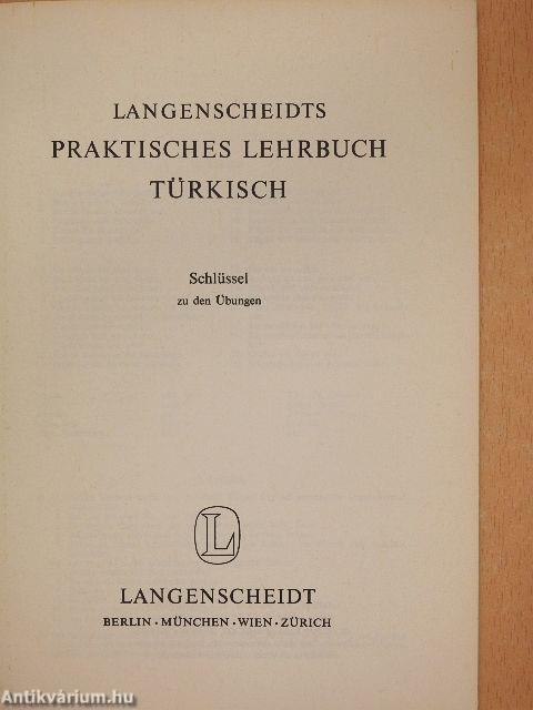 Langenscheidts Praktisches Lehrbuch Türkisch - Schlüssel