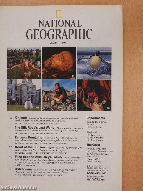 National Geographic March 1996