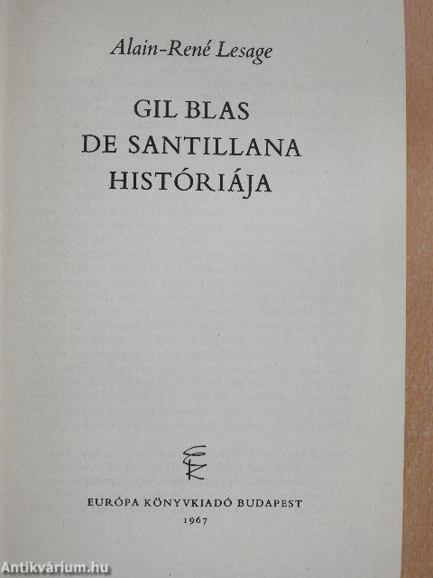 Gil Blas de Santillana históriája