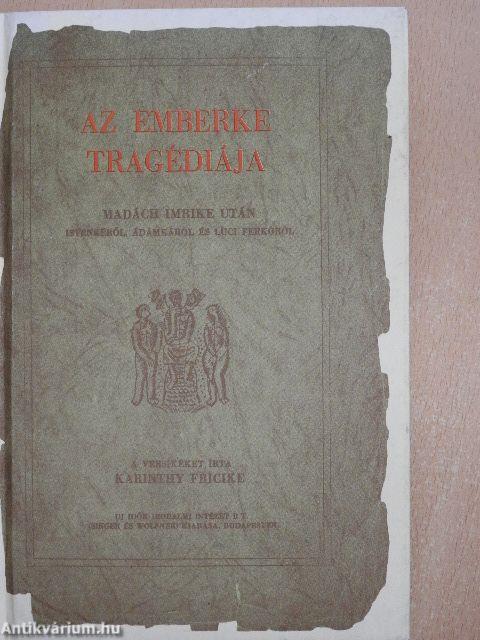 Az emberke tragédiája
