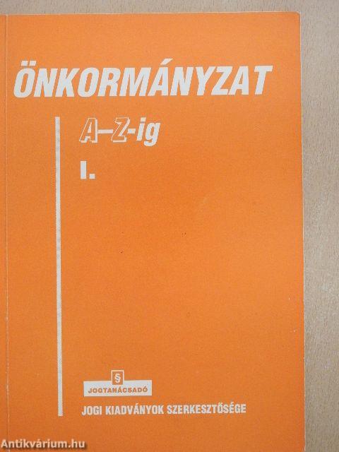 Önkormányzat A-Z-ig I.