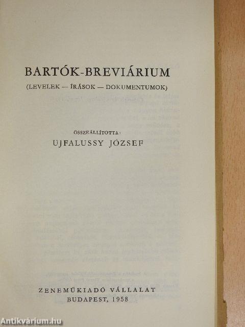 Bartók-breviárium