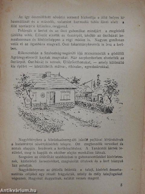 Ősszel készítjük a kertet