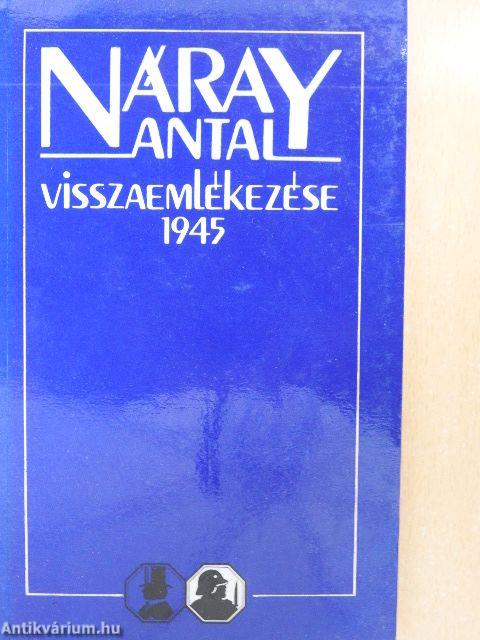 Náray Antal visszaemlékezése