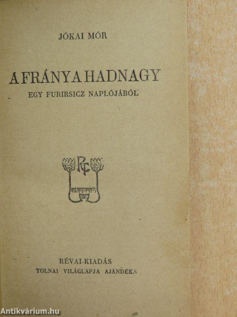 A fránya hadnagy/Kassári Dániel