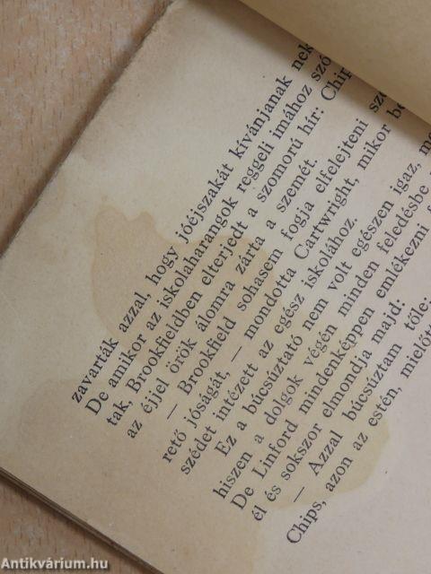 Isten vele tanár úr!