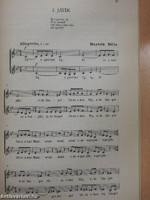 Bartók Béla kórusművei