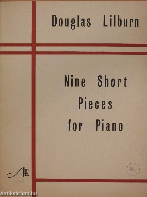 Nine Short Pieces for Piano