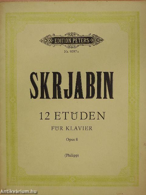 12 Etüden für Klavier