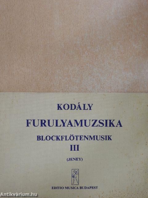 Furulyamuzsika III.