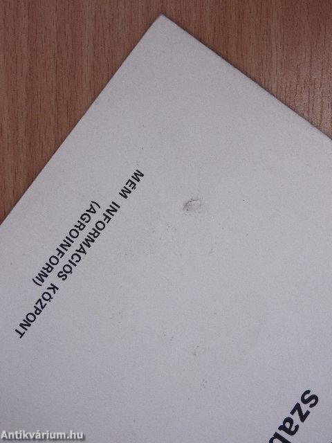 Károlyi Mihály Országos Mezőgazdasági Könyvtár kölcsönzési szabályzata