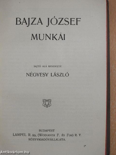 Bajza József munkái