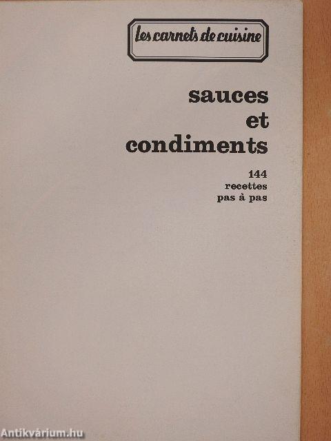 Sauces et Condiments