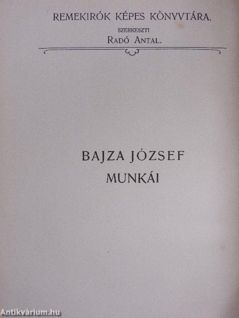 Bajza József munkái