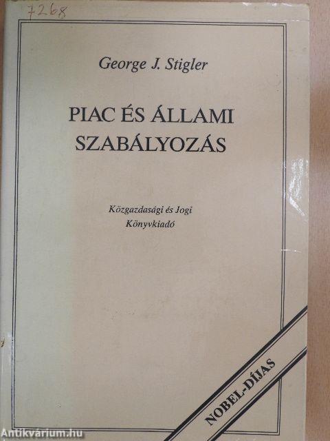 Piac és állami szabályozás