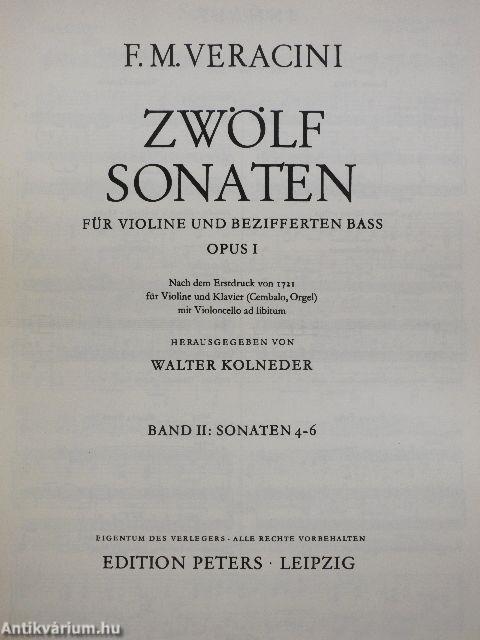 Zwölf Sonaten II.