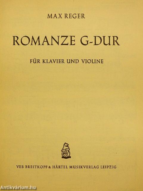 Romanze G-dur