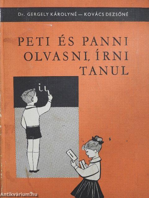 Peti és Panni olvasni, írni tanul